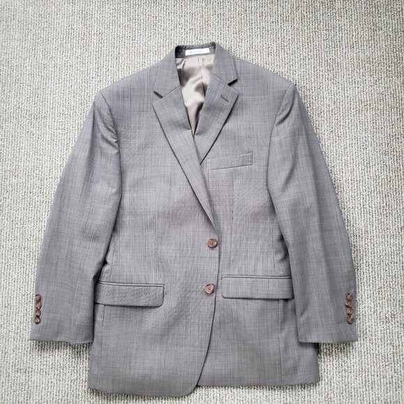 Lauren Ralph Lauren 3pc Suit 40S Brown Wool - Picture 2 of 15